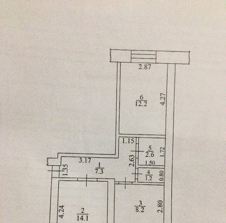 квартира р-н Бирский г Бирск ул Коммунистическая 97а фото 24