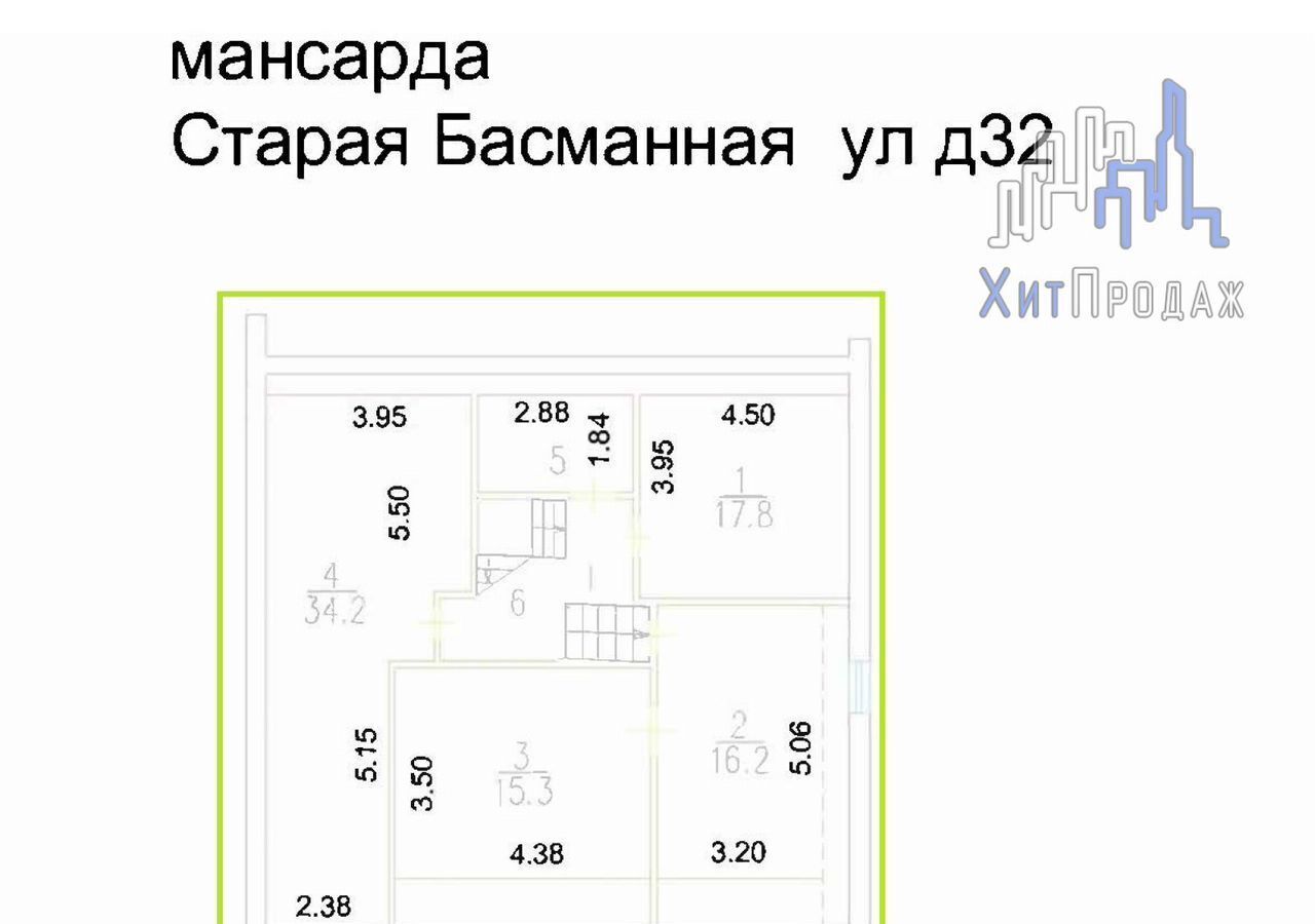 офис г Москва метро Бауманская Бауманка ул Старая Басманная 32 фото 34