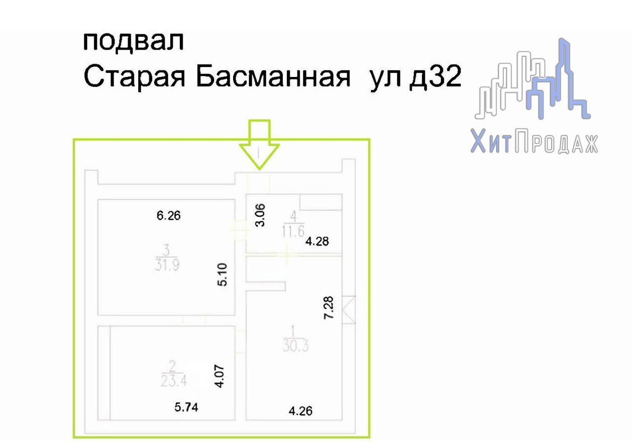 офис г Москва метро Бауманская Бауманка ул Старая Басманная 32 фото 32