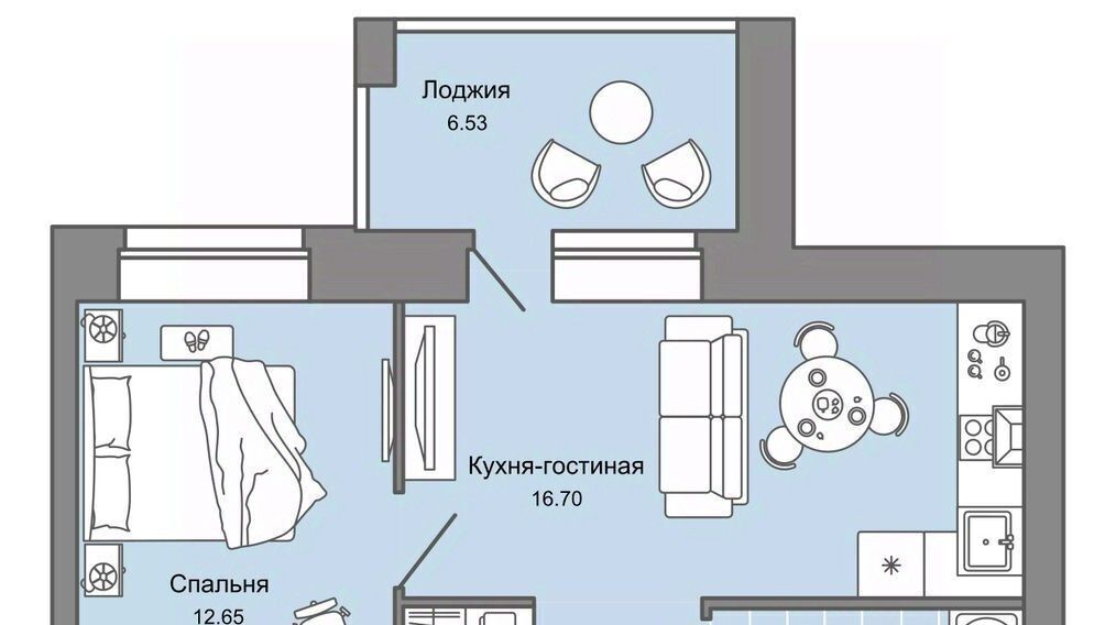 квартира г Киров р-н Ленинский ЖК Урванцево Знак жилой комплекс фото 1