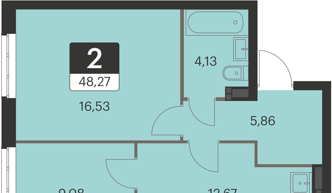 квартира г Екатеринбург Академический Чкаловская ул Академика Ландау 35 фото 1