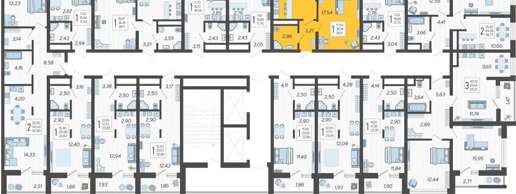 квартира г Сочи р-н Хостинский ЖК «Кислород» 15 Хостинский район фото 2