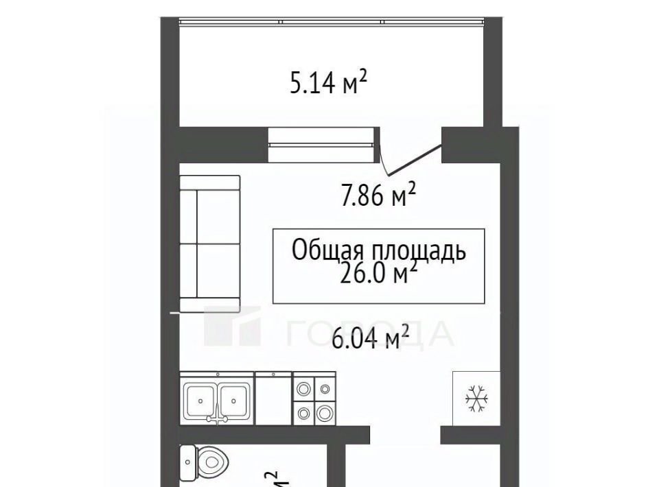 квартира р-н Новосибирский рп Краснообск мкр 3 12б фото 18