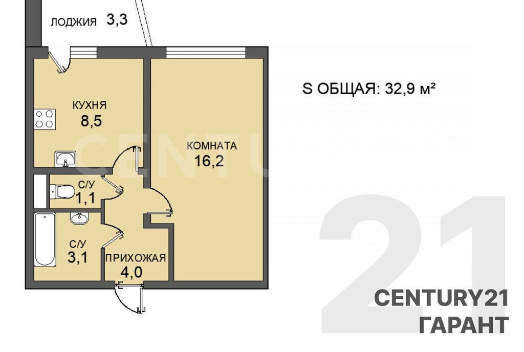 квартира г Санкт-Петербург пр-кт Космонавтов 65к/9 Звёздная фото 12