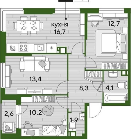 р-н Прикубанский ул им. Марины Цветаевой 2к/2 фото