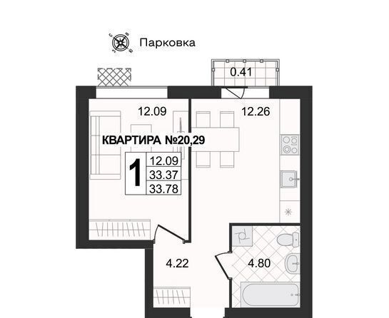 квартира г Муром ул 5-я Новослободская 1 фото 8