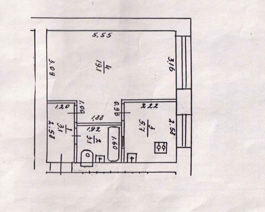 квартира г Торжок ул Дзержинского 117а фото 4