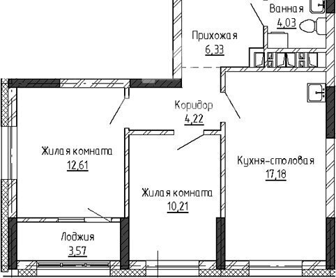 квартира г Екатеринбург р-н Орджоникидзевский б-р Владимира Белоглазова 5 Проспект Космонавтов фото 1