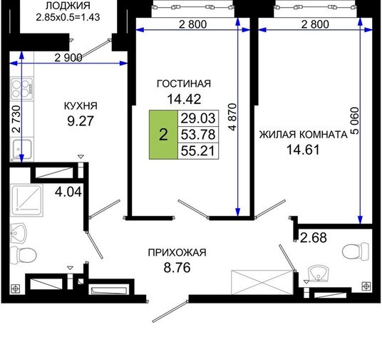 квартира пер Элеваторный 6/2б фото