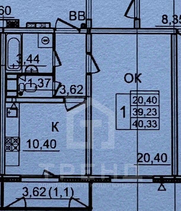 квартира г Санкт-Петербург метро Лесная ул Богословская 4к/1 фото 2