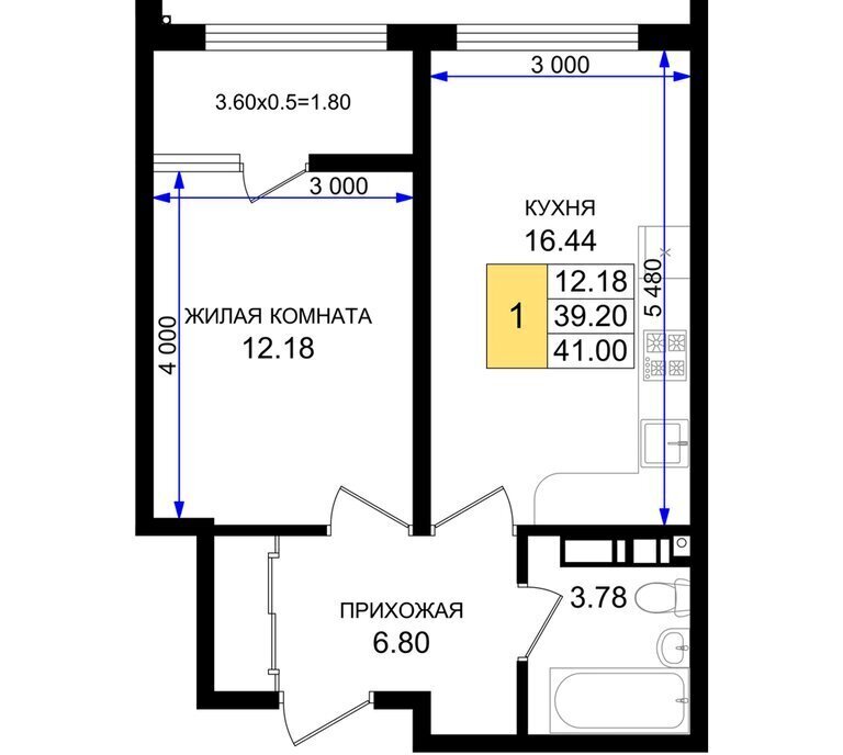 квартира г Новороссийск р-н Южный микрорайон 5-я Бригада фото 1