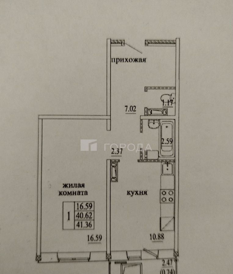 квартира г Новосибирск р-н Октябрьский Золотая Нива ул В.Высоцкого 143/8 Плющихинский фото 11