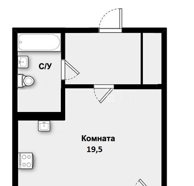 квартира г Екатеринбург Геологическая ул Рябинина 18/3 фото 10