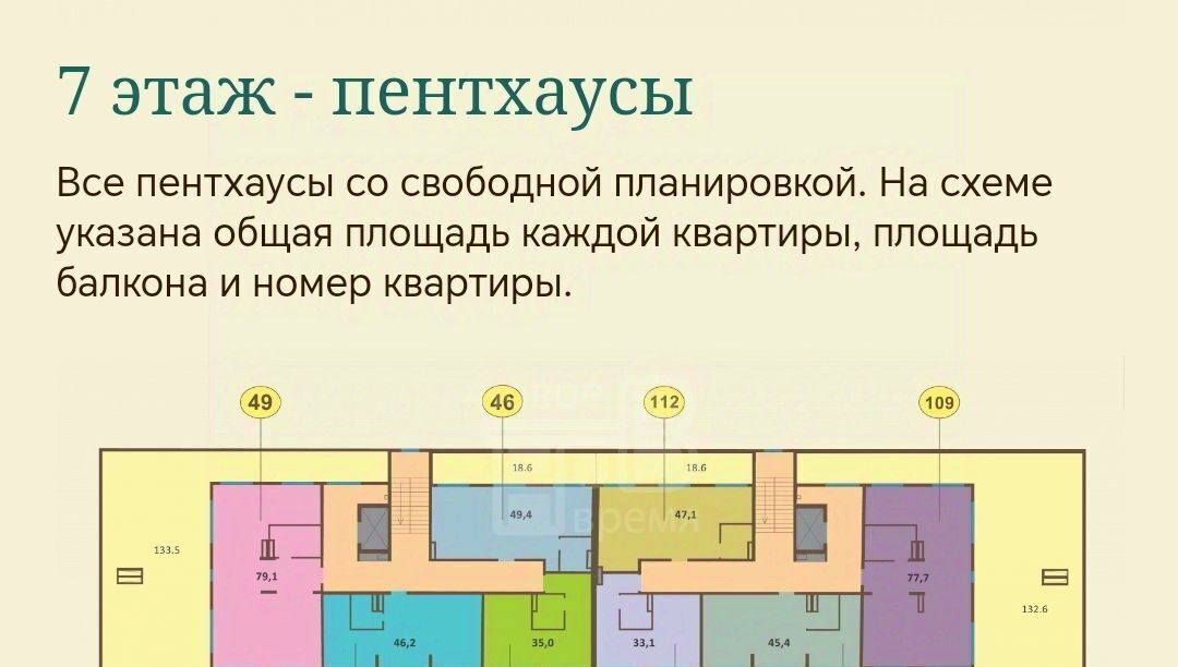 квартира г Москва метро Домодедовская ш Белокаменное 5вк/1 Московская область, Видное фото 2