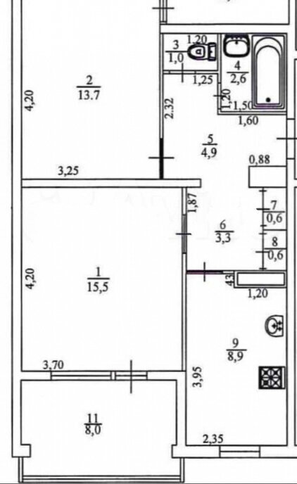 квартира г Сочи ул Искры 50/2 фото 1