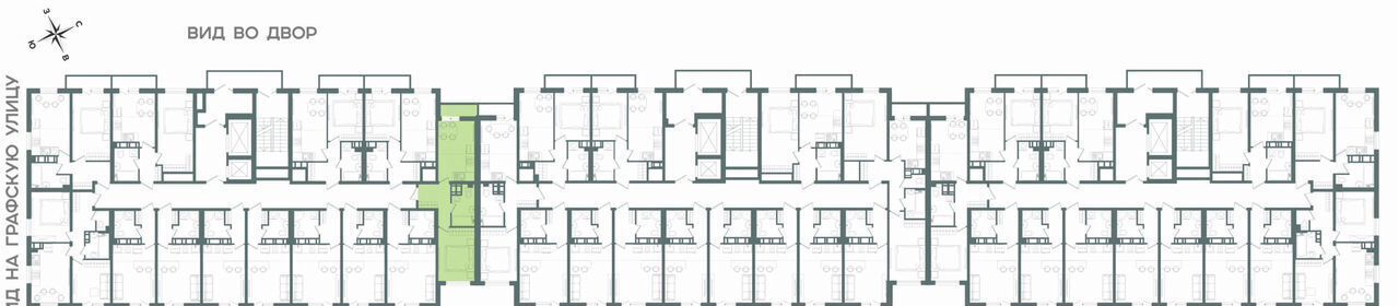 квартира р-н Всеволожский г Мурино ул Графская 6 ЖК Lampo Девяткино, корп. 4 фото 4