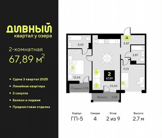 р-н Центральный ЖК Дивный Квартал у Озера Центральный административный округ фото