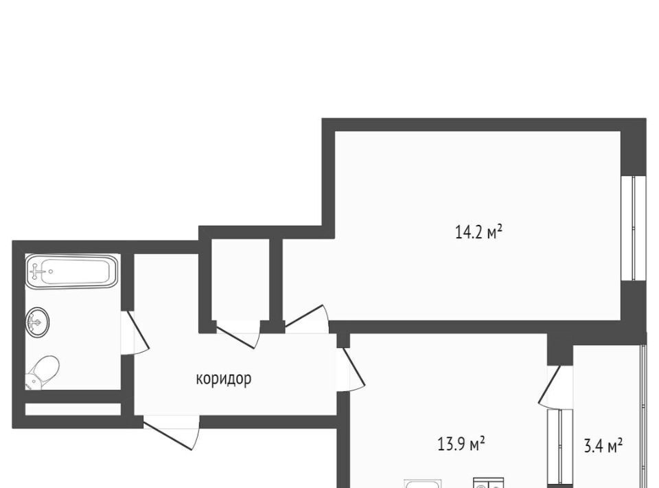 квартира р-н Анапский г Анапа мкр 12-й 36а фото 2