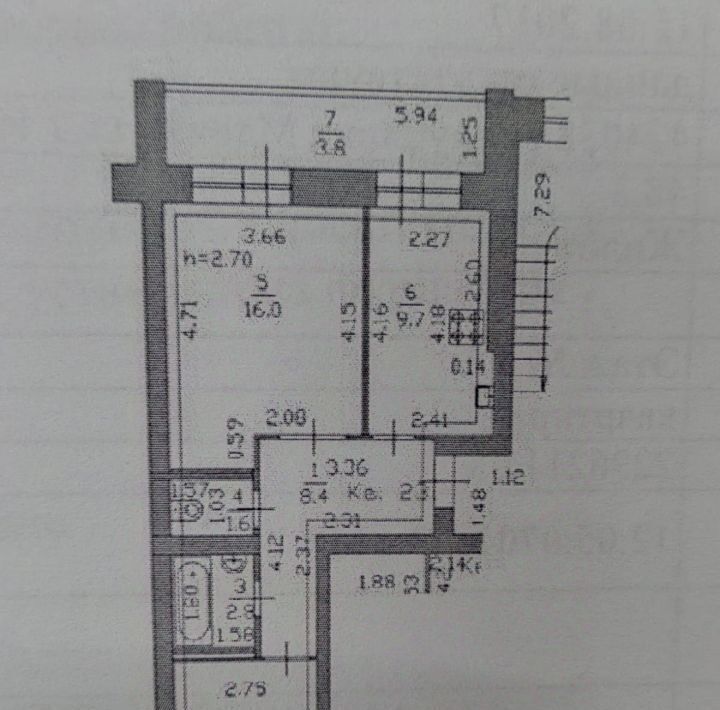 квартира г Йошкар-Ола ул Воинов-интернационалистов 32 фото 2