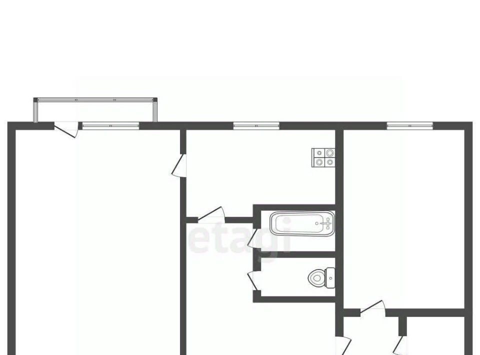 квартира г Нижний Тагил р-н Ленинский ул Фрунзе 58/33 фото 5