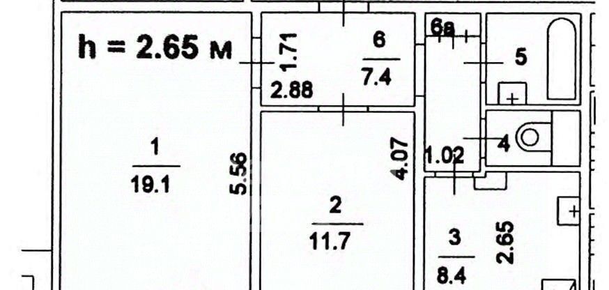 квартира г Москва метро Кантемировская ул Кантемировская 16к/1 фото 2