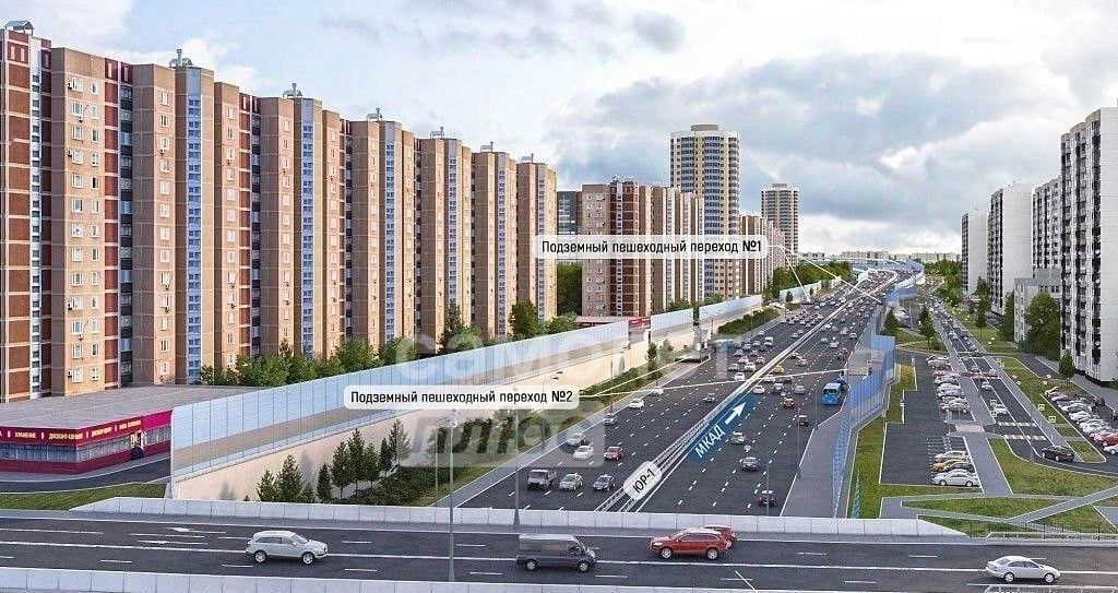 квартира г Москва метро Кантемировская ул Кантемировская 16к/1 фото 35