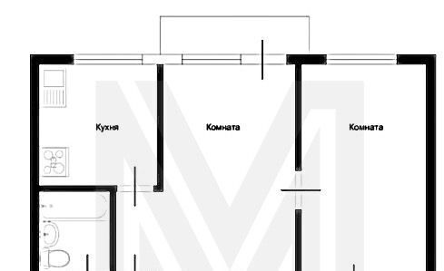 квартира г Москва метро Каховская ул Большая Юшуньская 12 фото 29