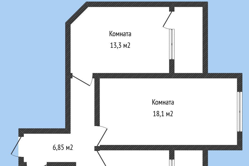 квартира г Краснодар р-н Западный ул Шоссе Нефтяников 18к/1 фото 2