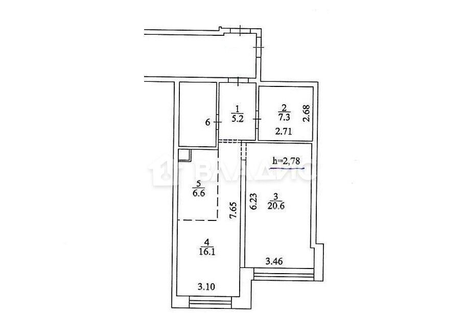 квартира г Королев ул Пионерская 15к/1 фото 2