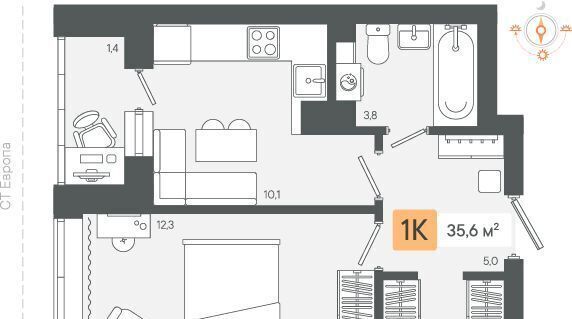 квартира г Березовский пер Короткий жилые дома фото 16