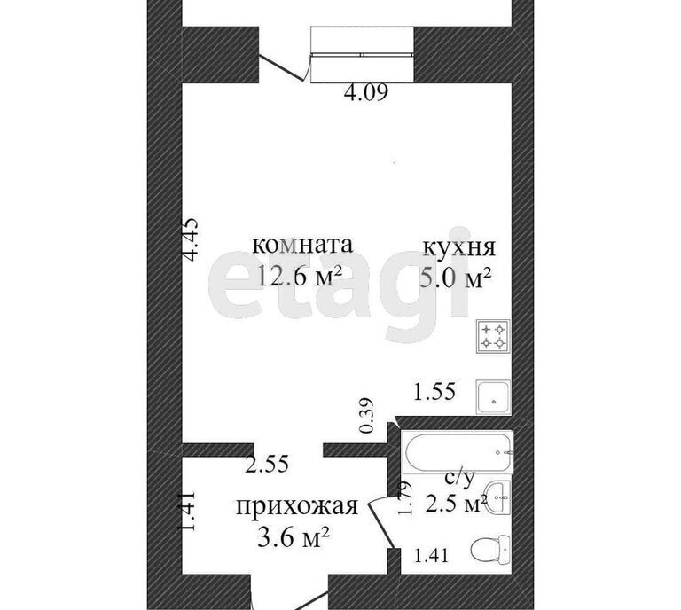 квартира г Благовещенск ул Островского 110 фото 1