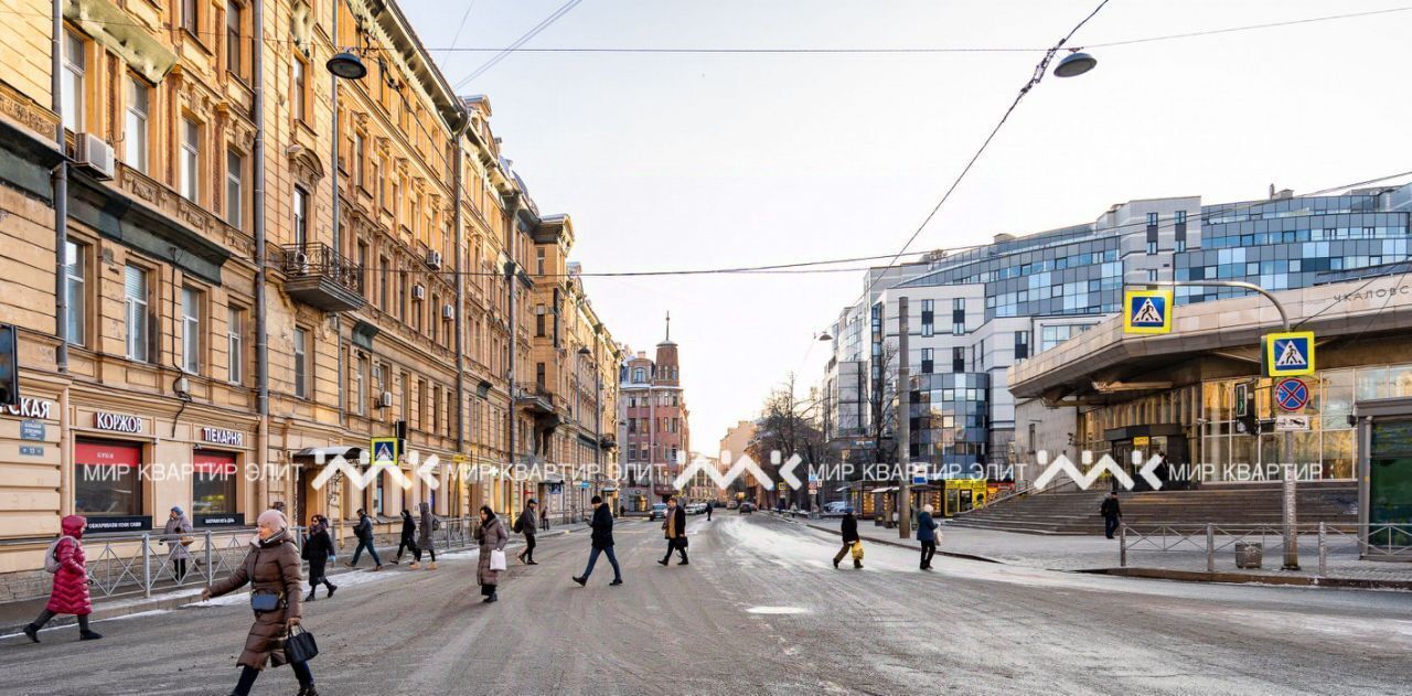 квартира г Санкт-Петербург метро Чкаловская ул Большая Зеленина 13 фото 48