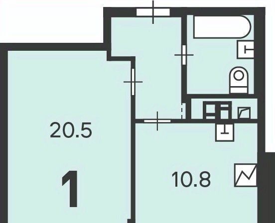 квартира г Москва метро Нагатинская ш Каширское 11к/3 фото 5