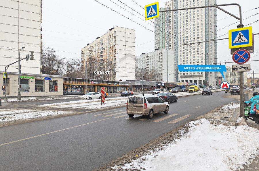 торговое помещение г Москва метро Сокольники ул Русаковская 25с/1 фото 1