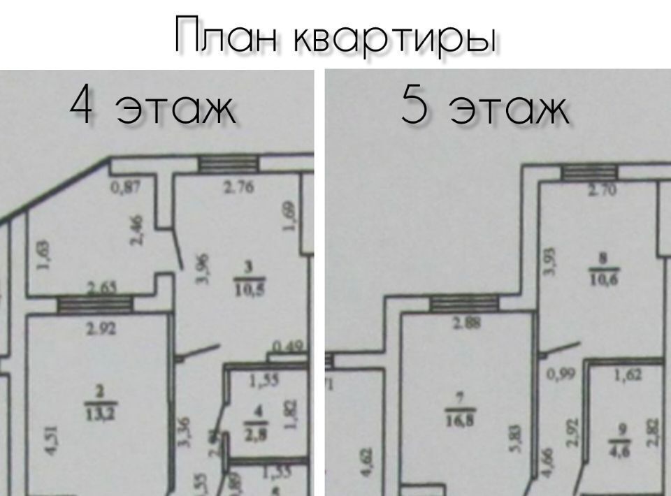 квартира г Нарьян-Мар ул Победы 8а фото 15