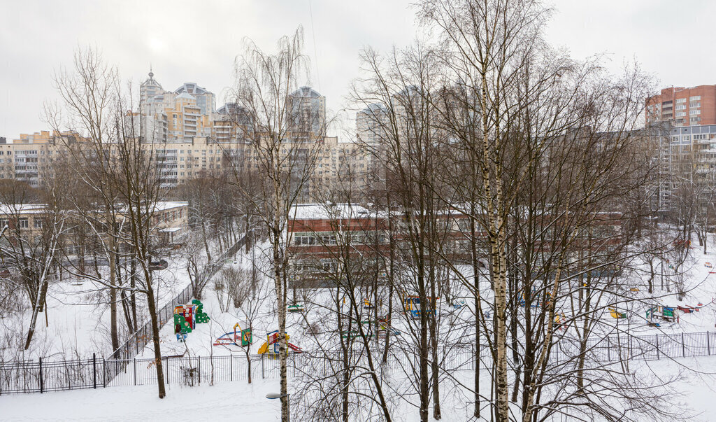 квартира г Санкт-Петербург метро Проспект Просвещения ул Есенина 20к/2 фото 17