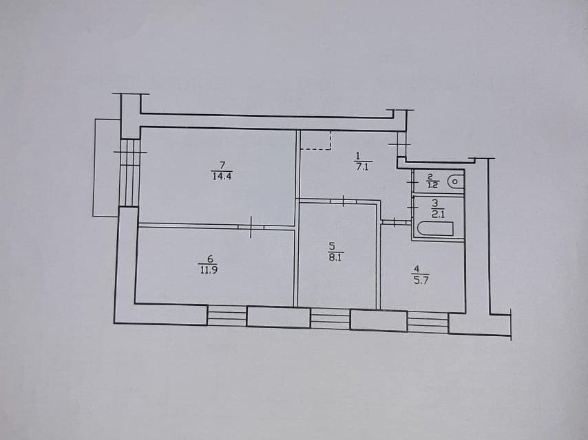 квартира р-н Белорецкий г Белорецк ул Карла Маркса 88 фото 2