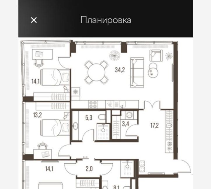 квартира г Москва метро Павелецкая ЖК Хай Лайф муниципальный округ Даниловский фото 1