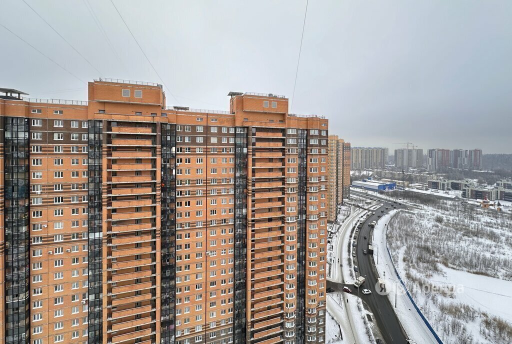 квартира г Санкт-Петербург п Парголово ул Николая Рубцова 12к/1 ЖК «Северная Долина» метро Парнас фото 12