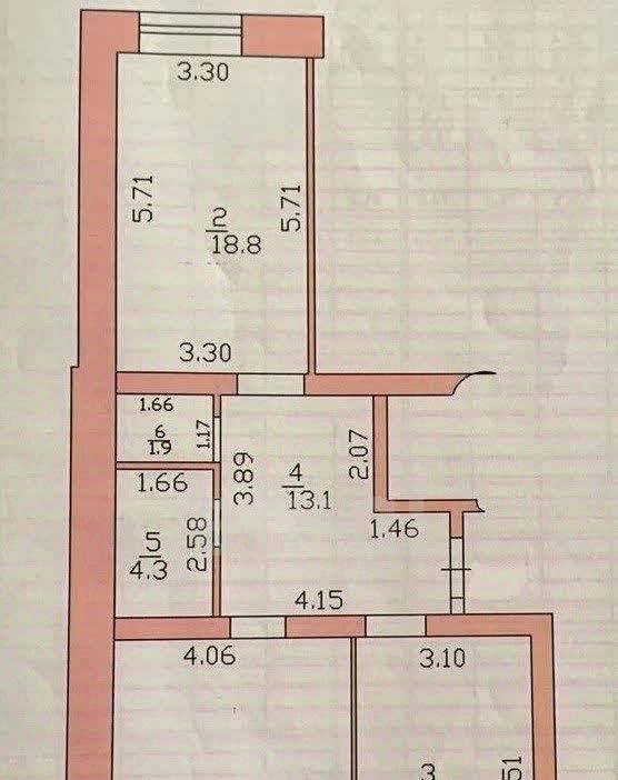 квартира г Казань Суконная слобода ул Аделя Кутуя 44 фото 2