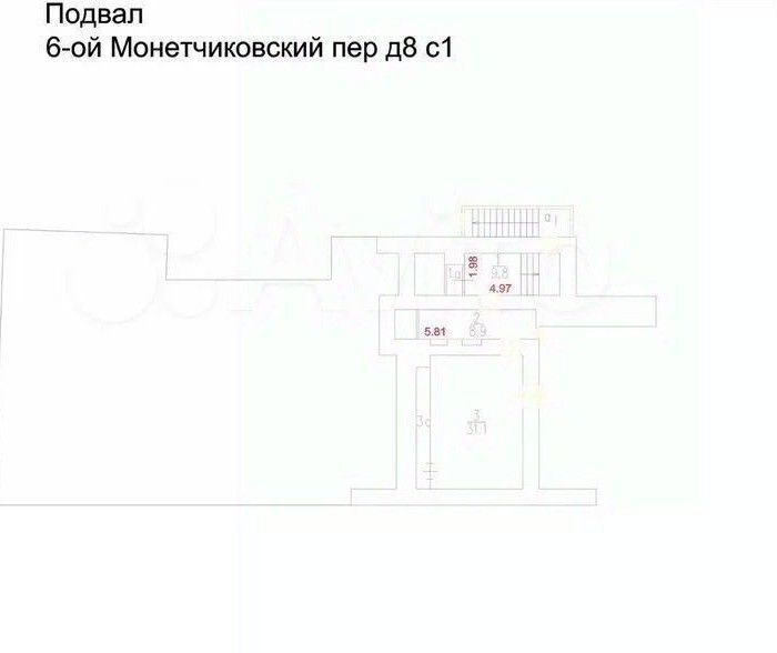 офис г Москва метро Павелецкая пер 6-й Монетчиковский 8с/1 муниципальный округ Замоскворечье фото 13