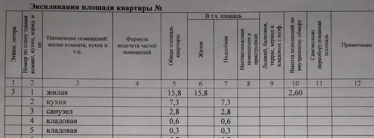 квартира г Калуга п Турынино р-н Октябрьский пер Советский 2 фото 21