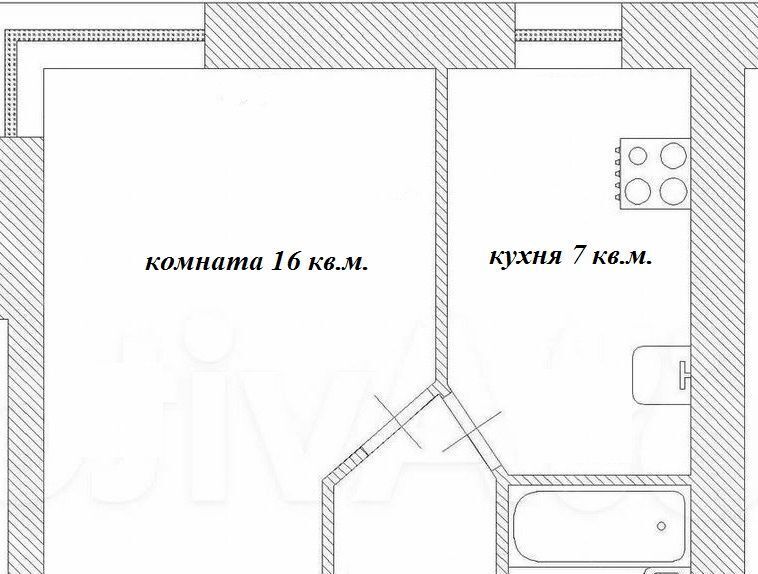 квартира г Санкт-Петербург метро Ломоносовская ул Народная 16 округ Народный фото 23