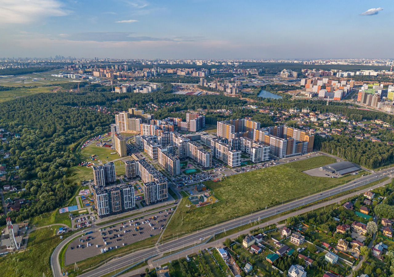 квартира городской округ Зарайск д Столпово Новомосковская Коммунарка, р-н Коммунарка, жилой комплекс Эко Бунино, д. 14. 2, Воскресенское фото 3