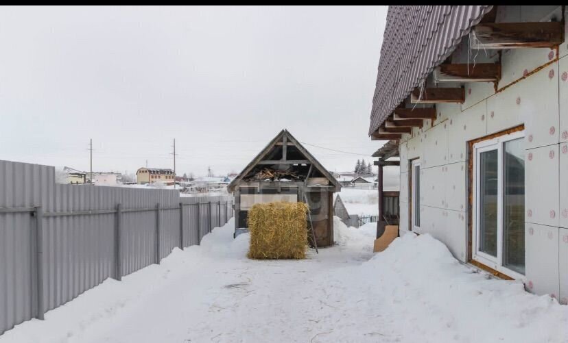 дом р-н Омский п Новоомский Новоомское сельское поселение, ул. Яблоневая аллея, 92 фото 4