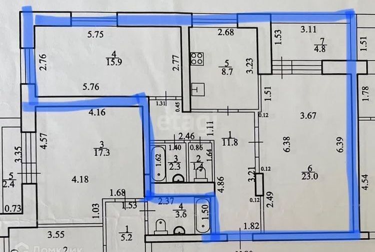 квартира г Уфа р-н Советский ул Менделеева 145 Уфа городской округ фото 10