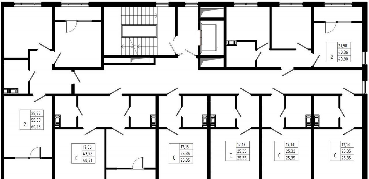 квартира р-н Гатчинский г Коммунар ул Железнодорожная 41 корп. 3 фото 2