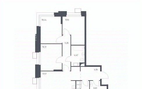 квартира г Москва метро Румянцево № 2 кв-л, 5с 5 фото 2