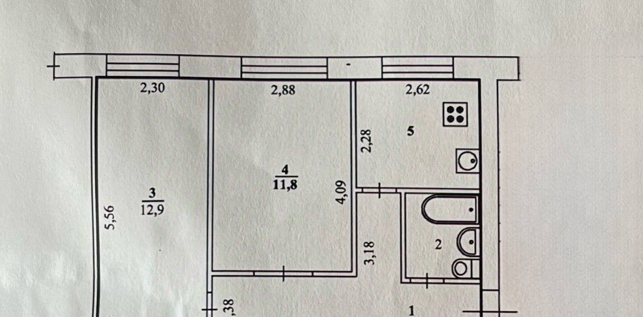 квартира г Волгоград р-н Центральный пр-кт им. В.И. Ленина 58 фото 2