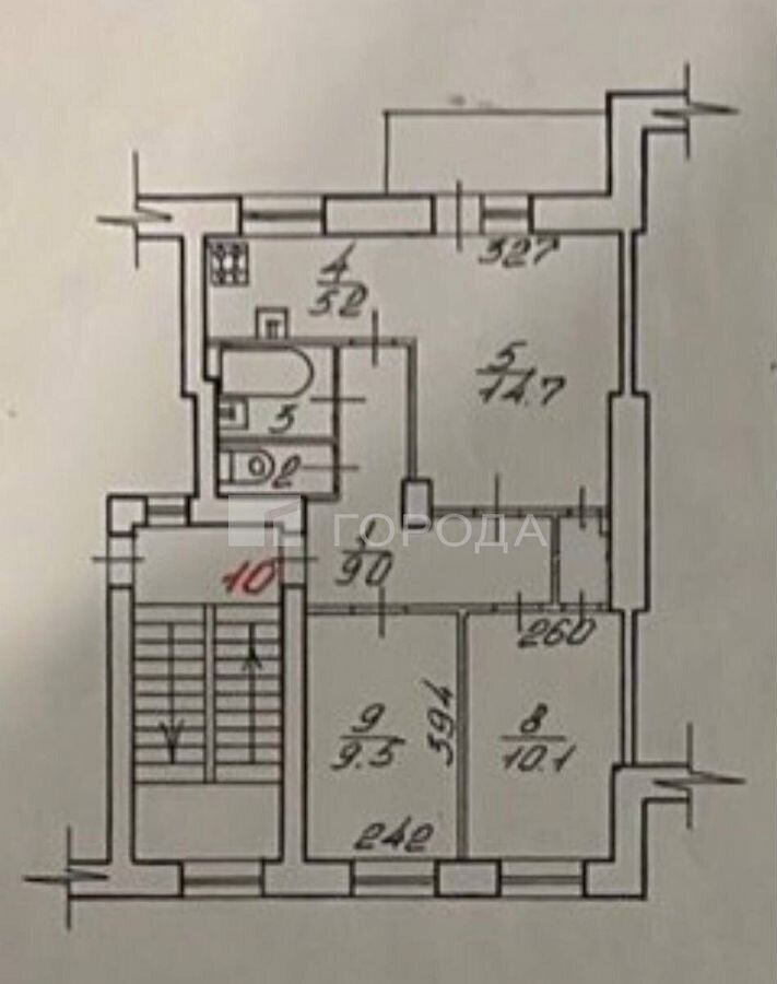 квартира г Новосибирск Заельцовская ул Дуси Ковальчук 181а фото 15